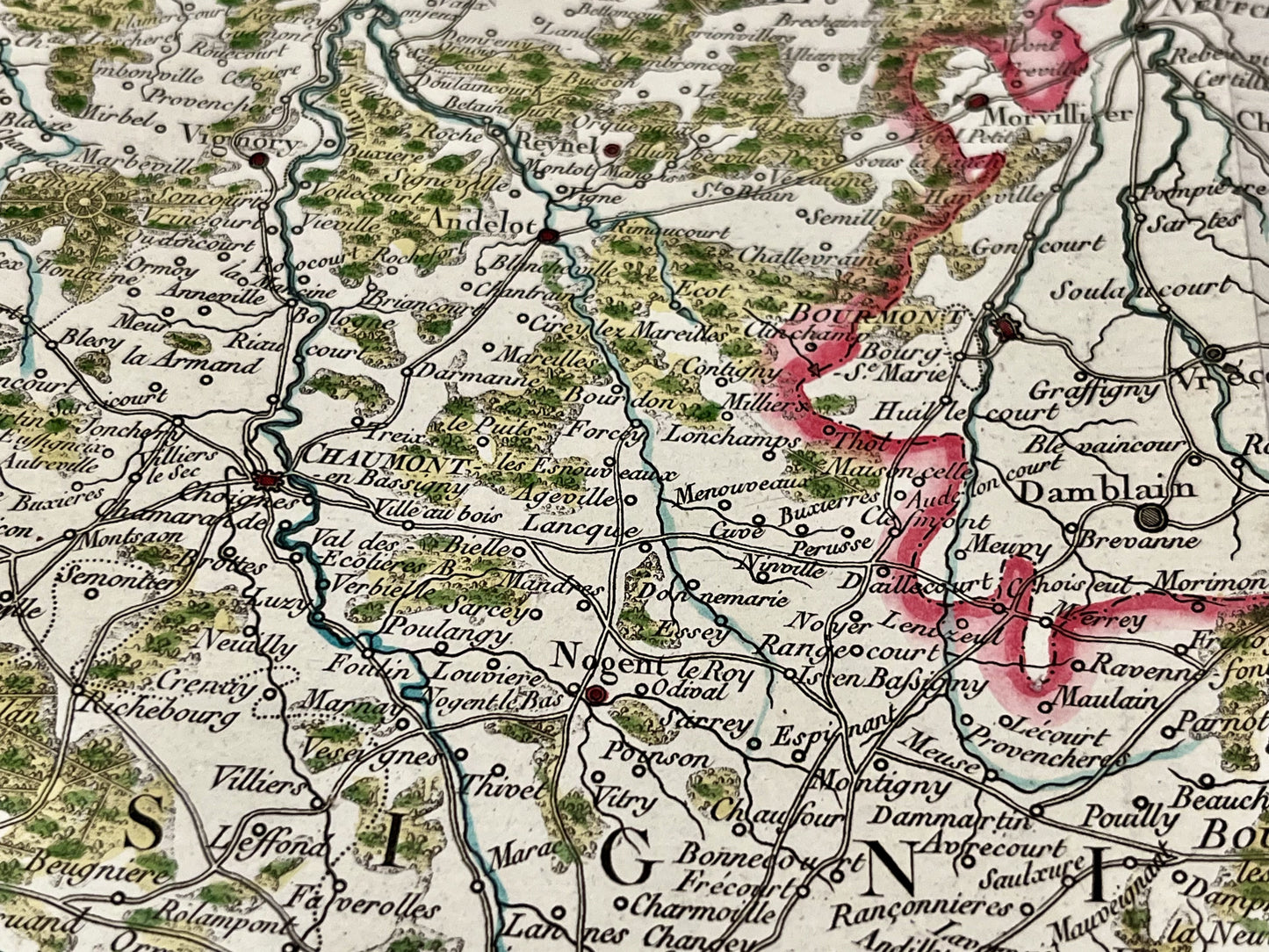 Achat carte ancienne Bassigny