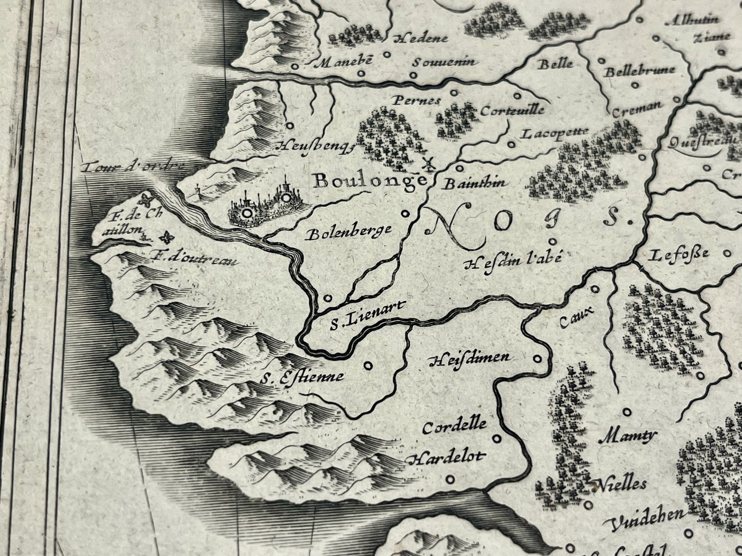 Achat carte ancienne Boulogne-sur-Mer