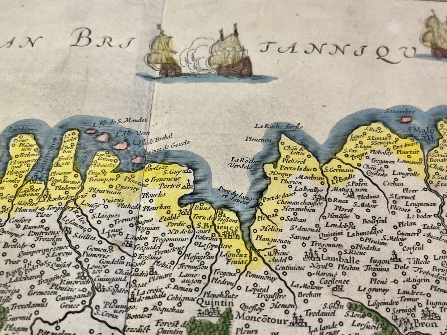 Achat carte ancienne Cotes d'Armor