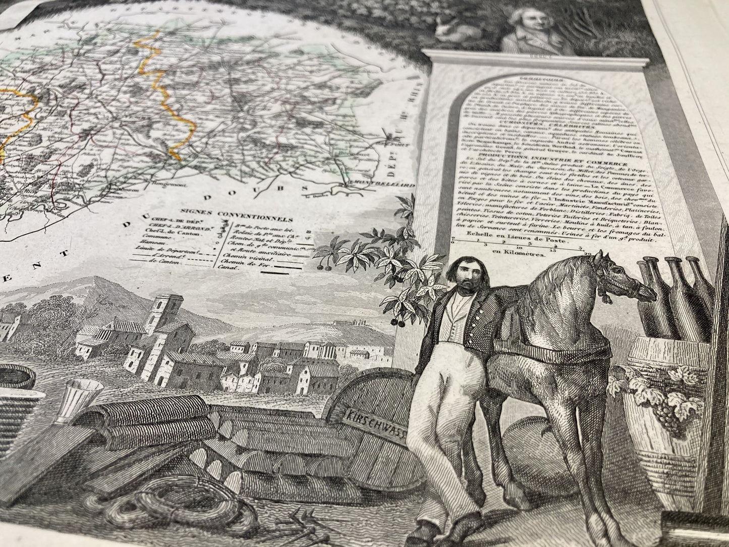 Achat carte de la Haute-Saône