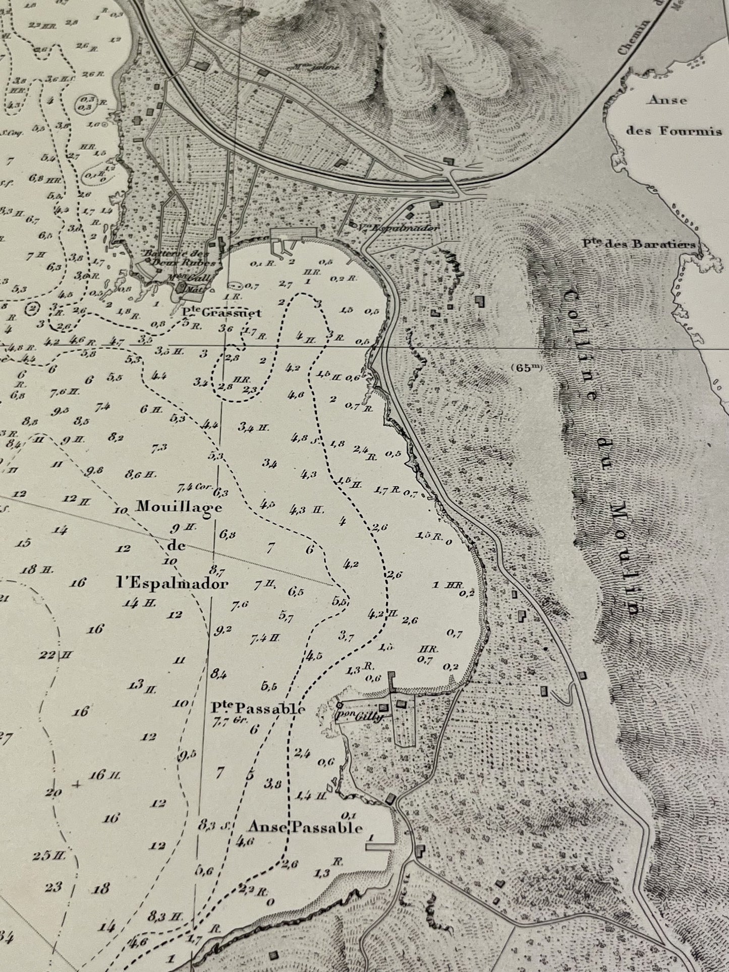 Carte ancienne Cap Ferrat