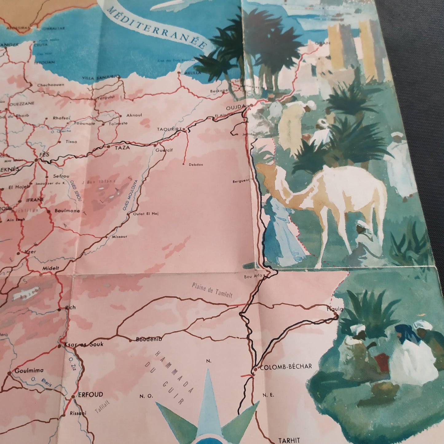 Carte ancienne Maroc