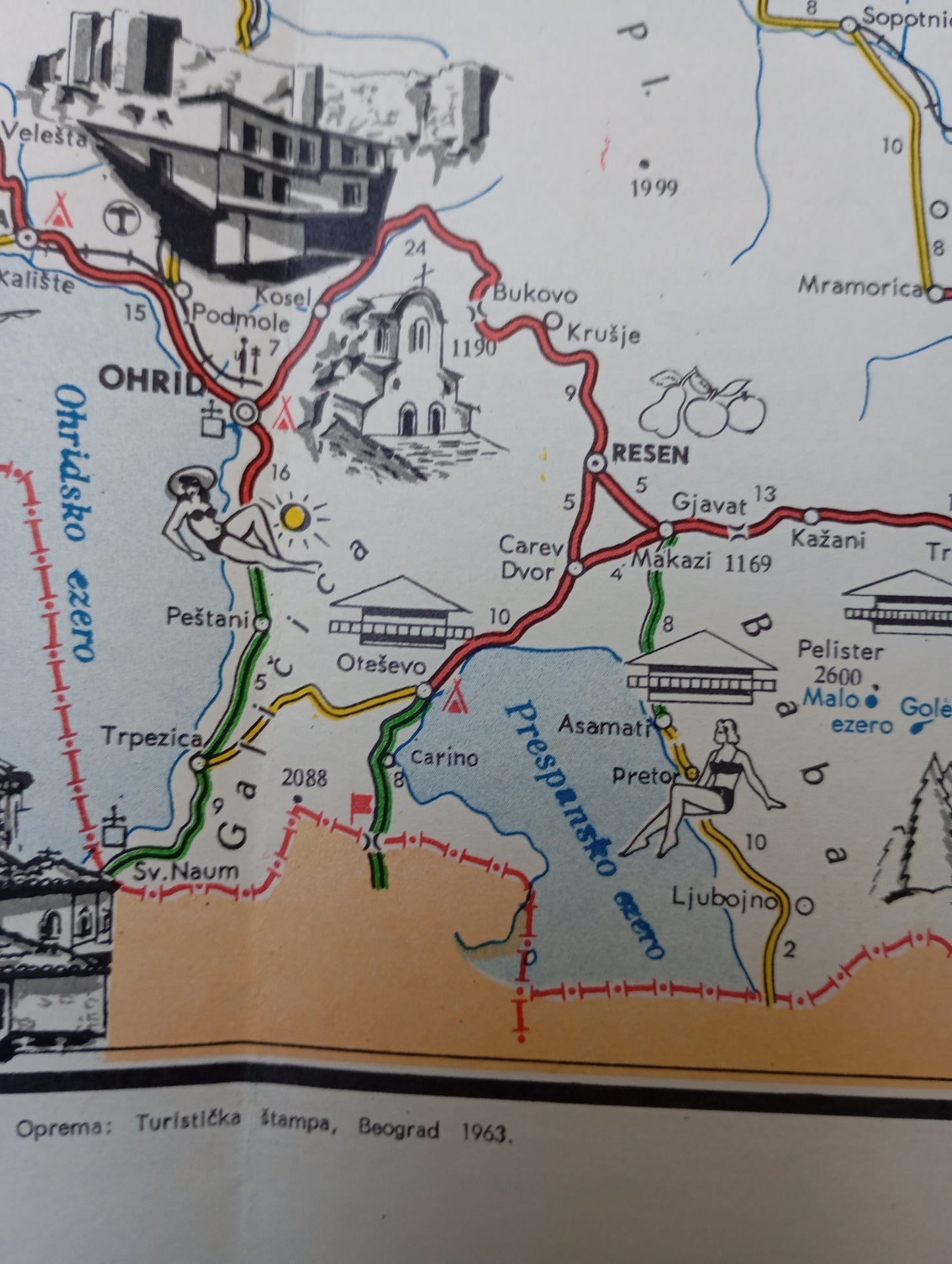 Carte ancienne de la Macedoine