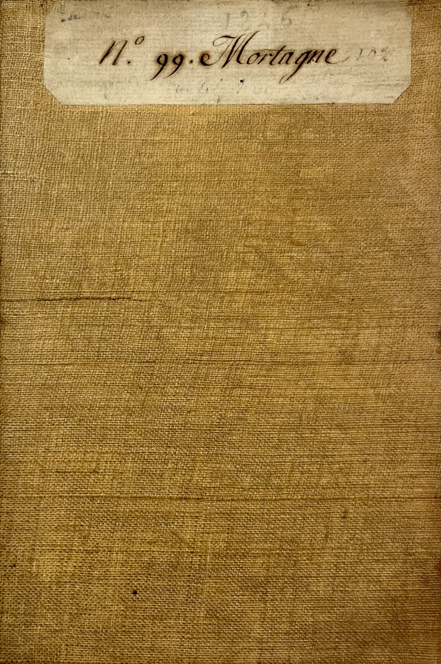 Carte entoilee Cassini 99 Mortagne-sur-Sevre Pays de la Loire