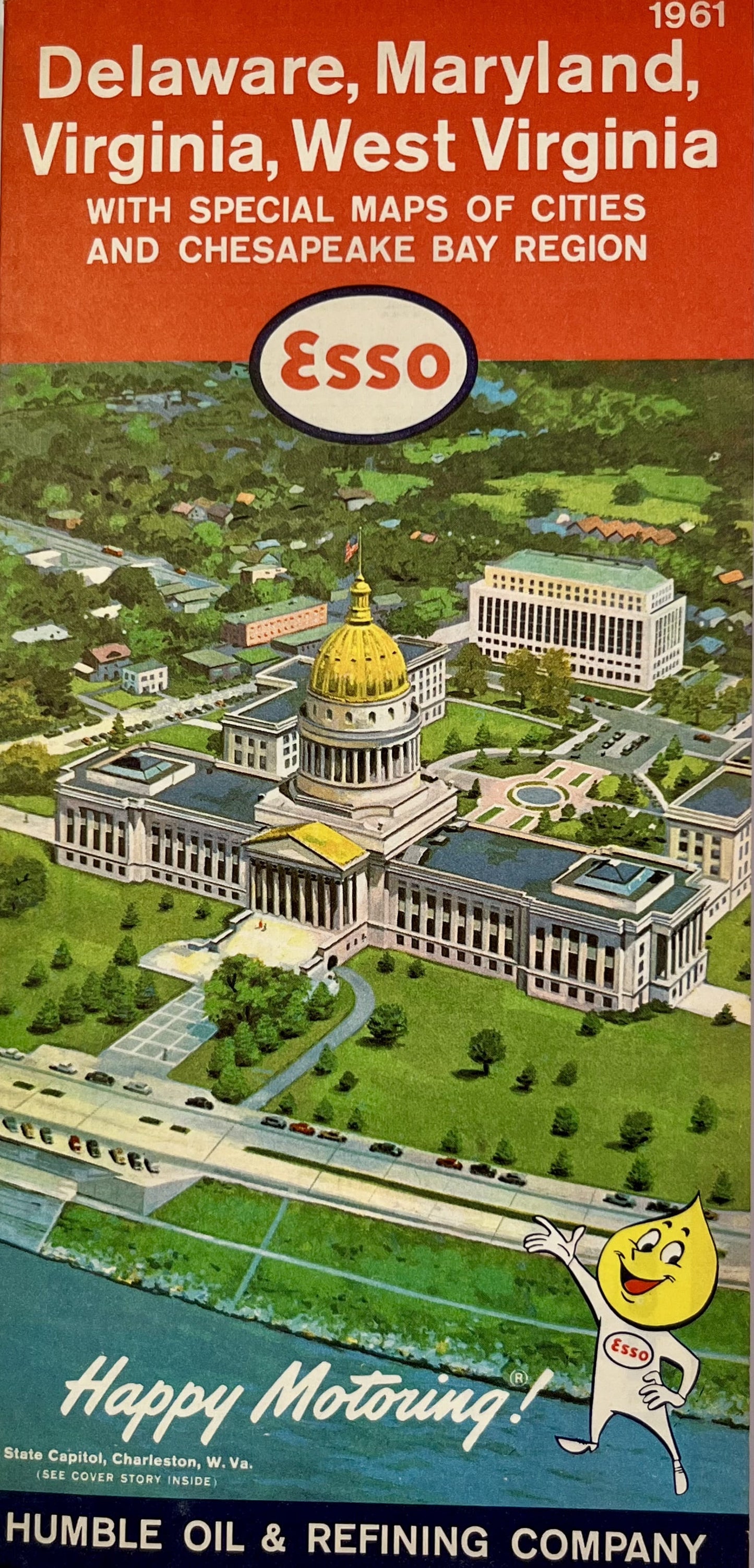 Decoration vintage Delaware Maryland Virginie USA