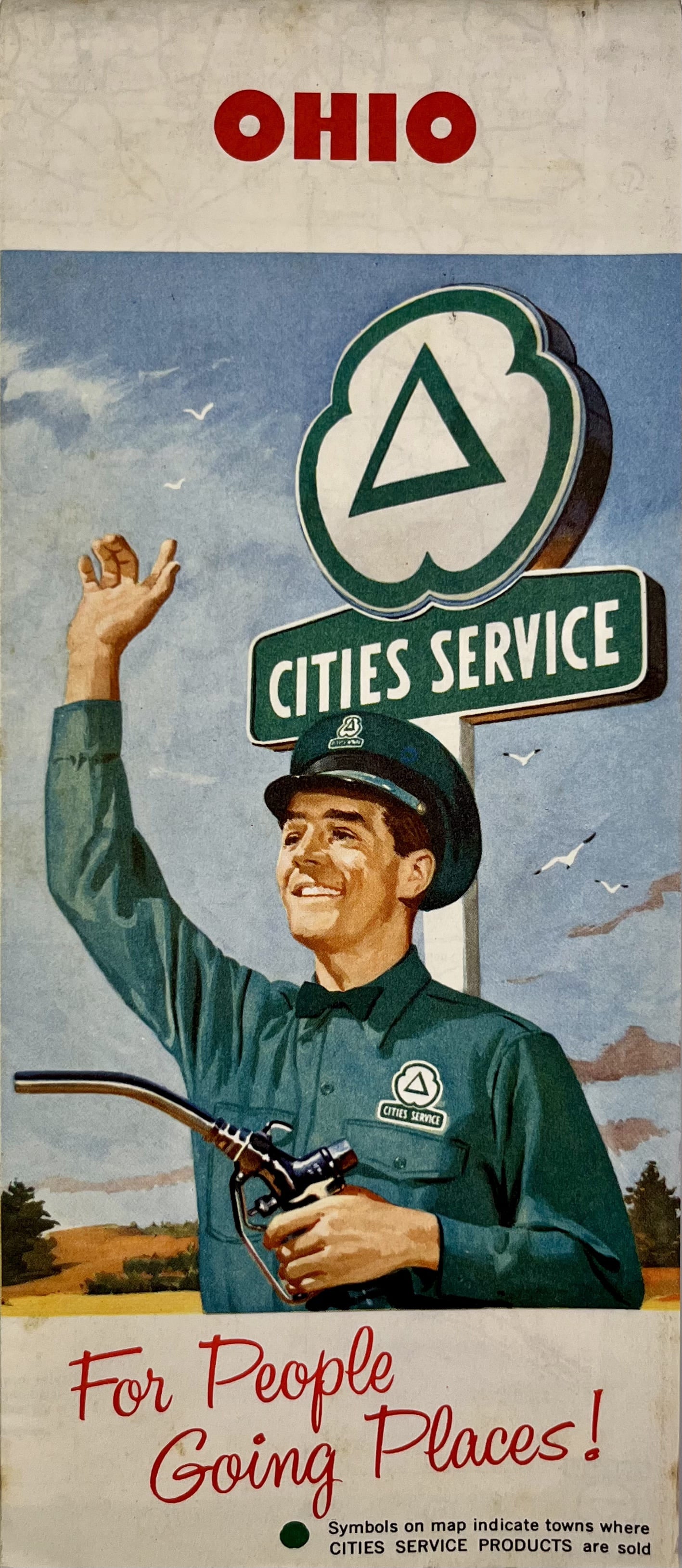 Decoration vintage US Ohio Cleveland