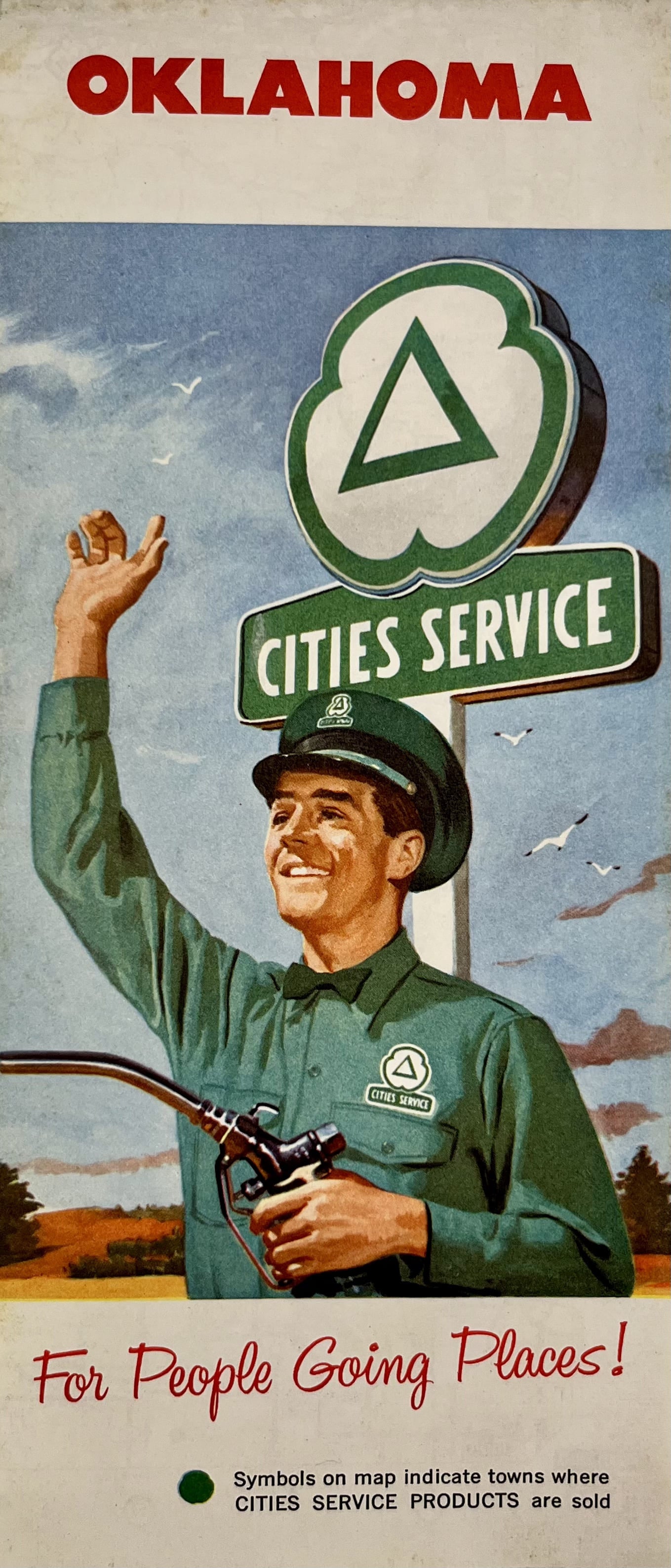 Decoration vintage ancienne Oklahoma US