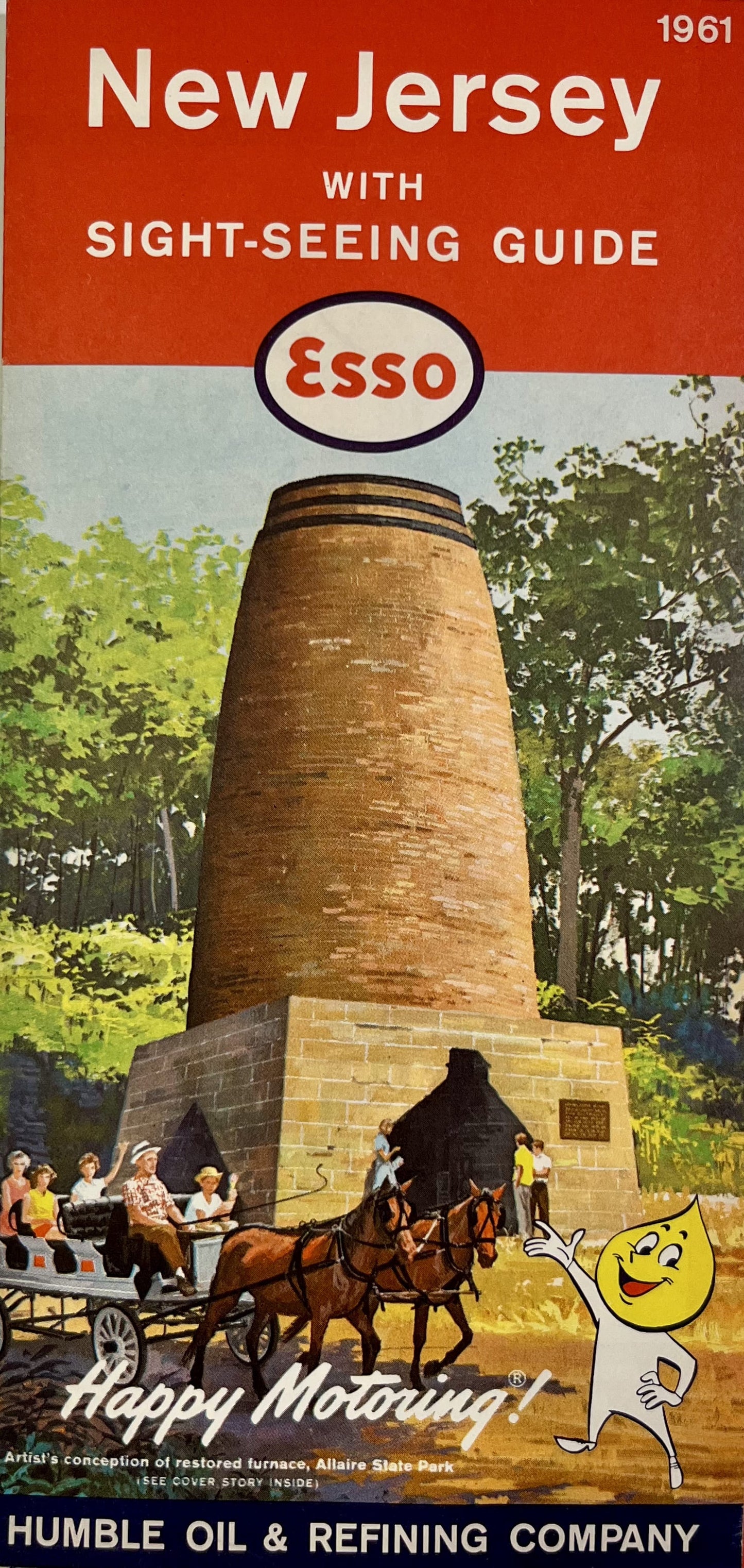 Decoration vintage plan ancien New Jersey US