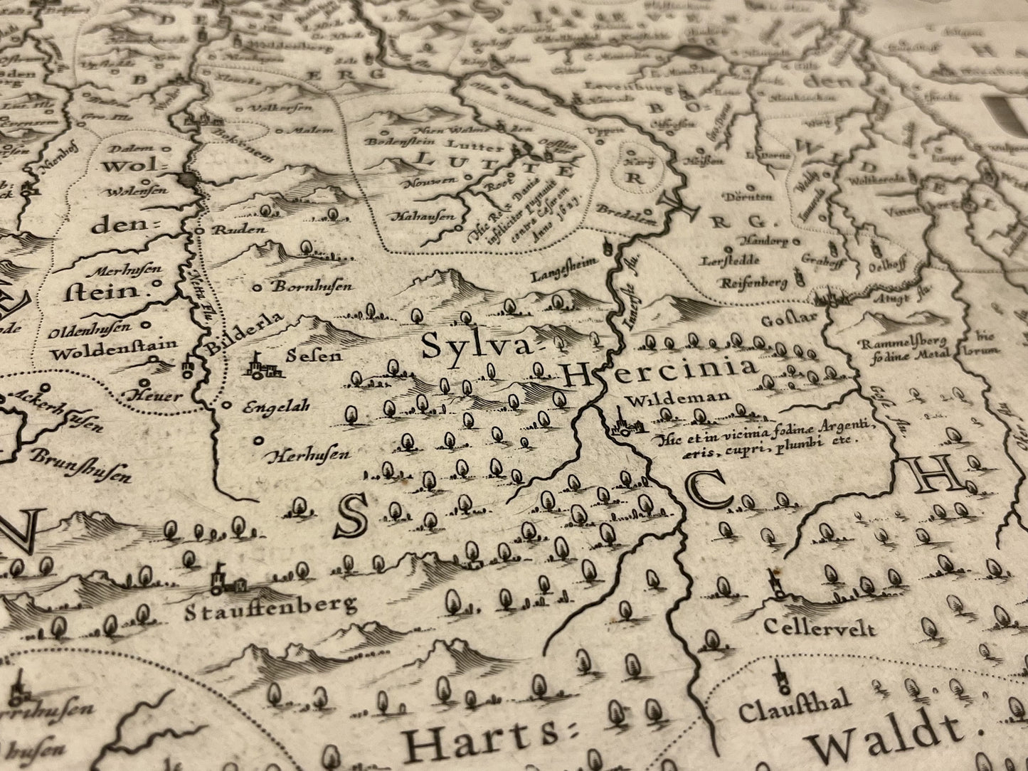 Hildesheim antique map