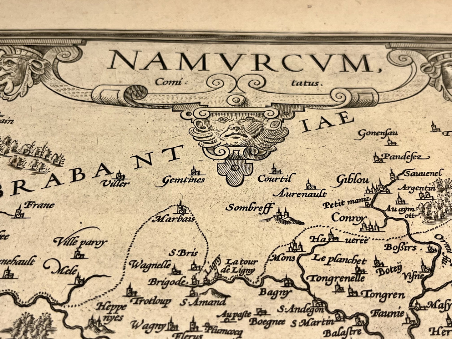 Namurcum Comitatus Abraham Ortelius