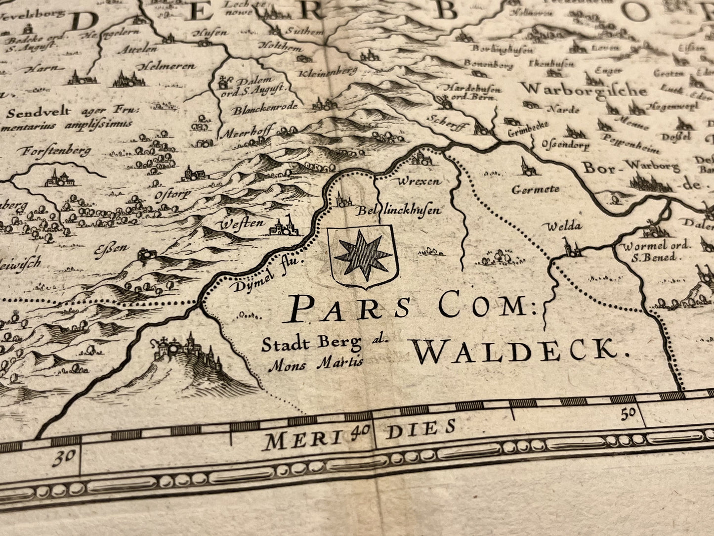 Paderborn antique map