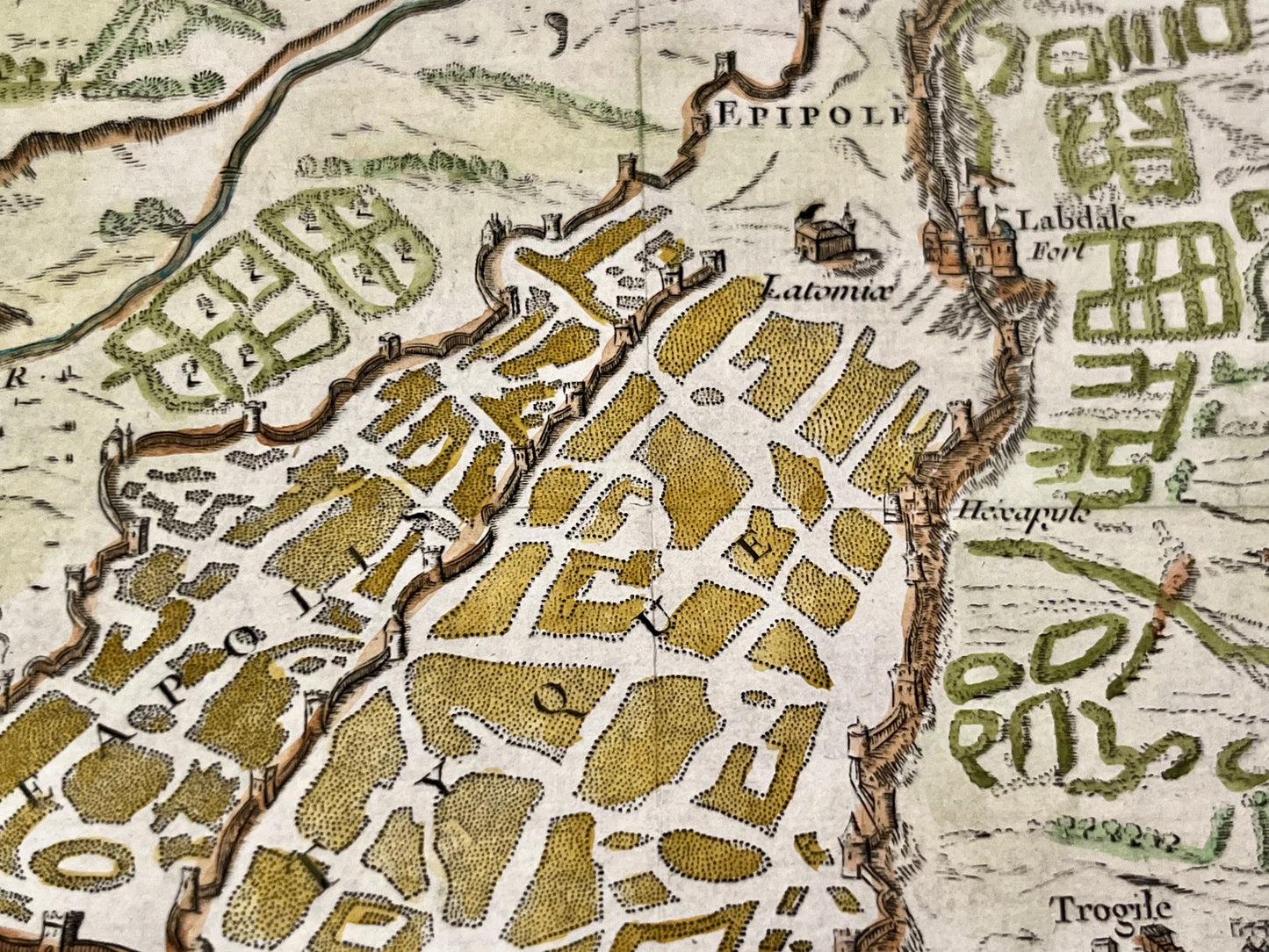 Petite carte vintage Syracuse