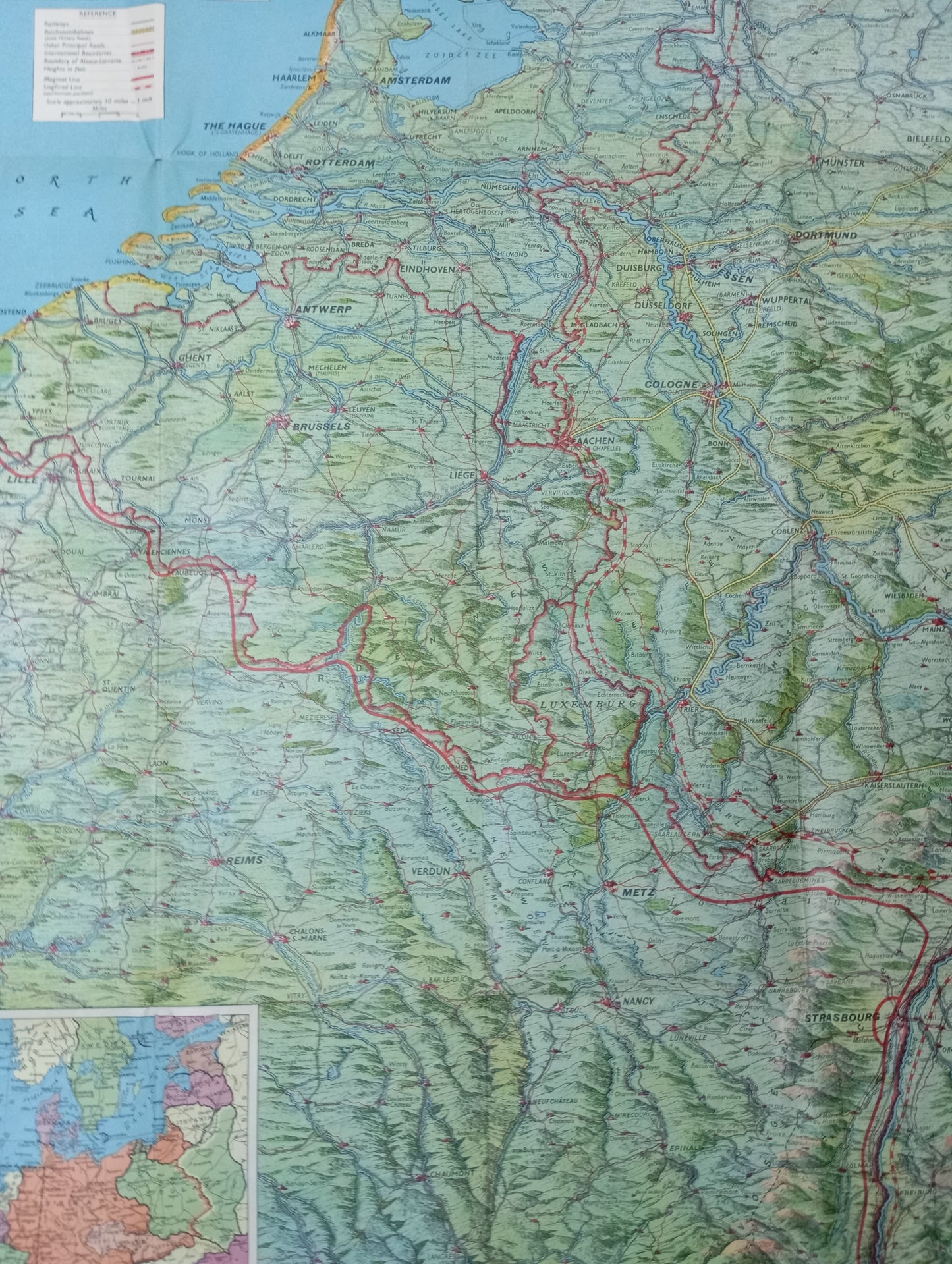 carte seconde guerre