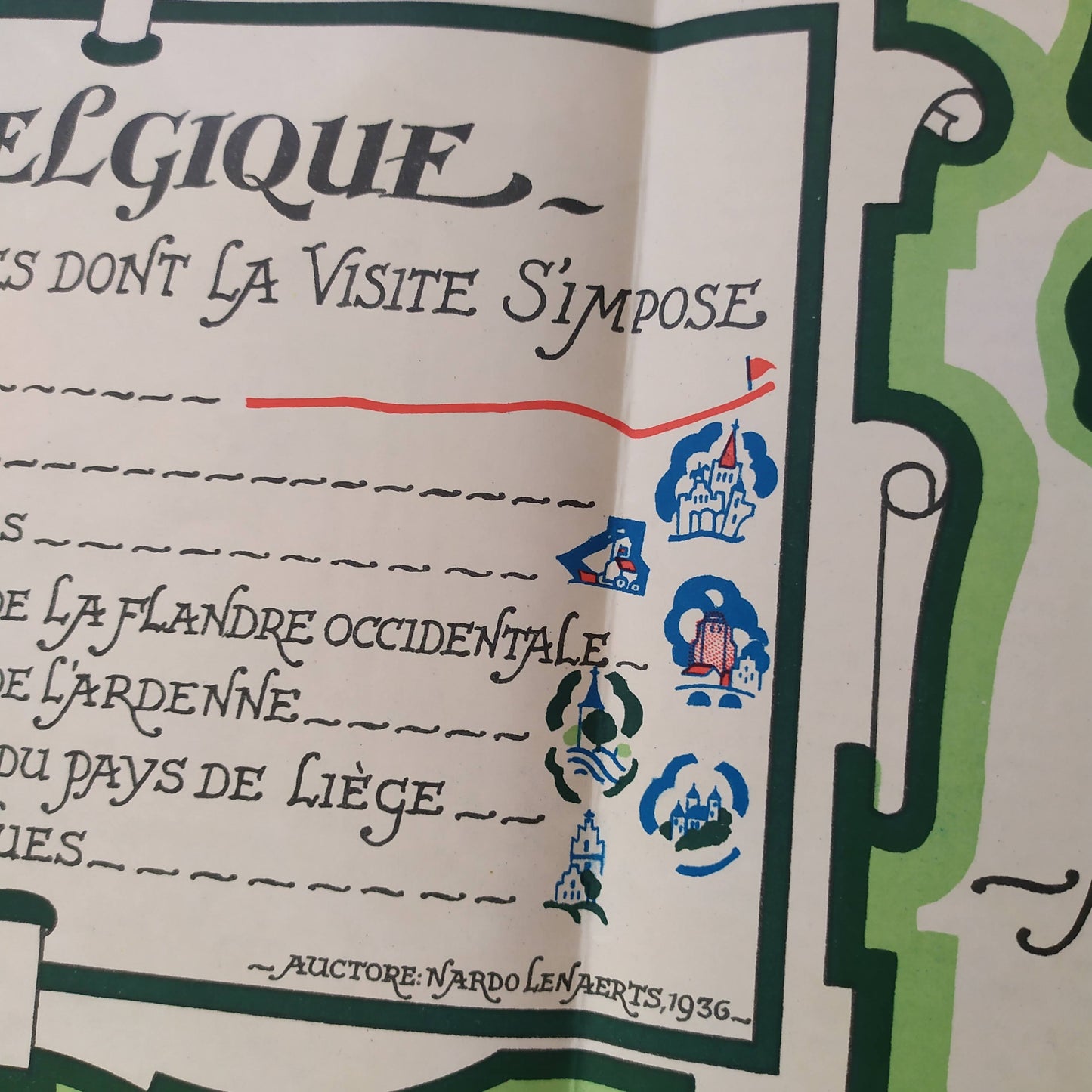 plan ancien belgique