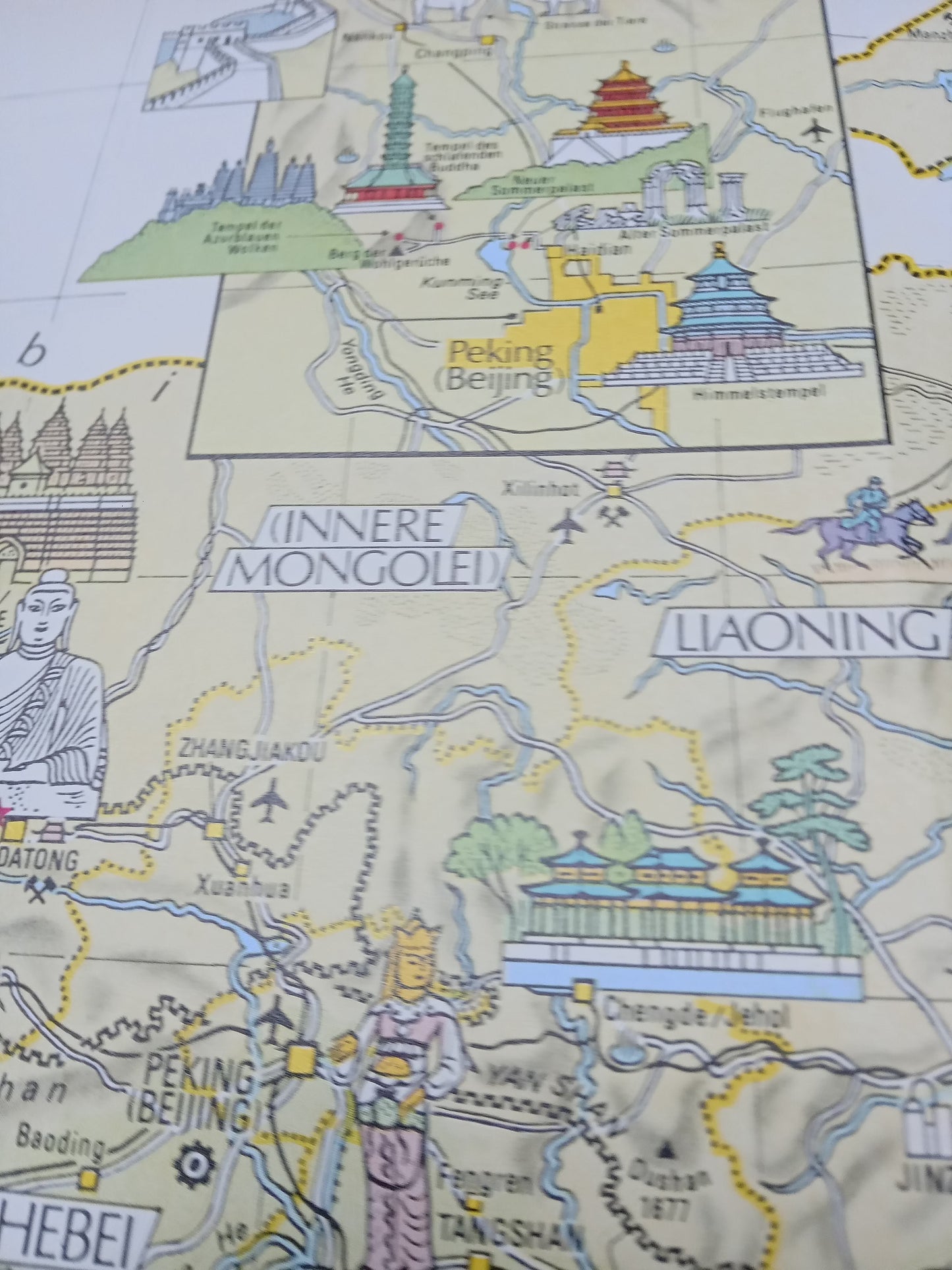 plan ancien vintage chine