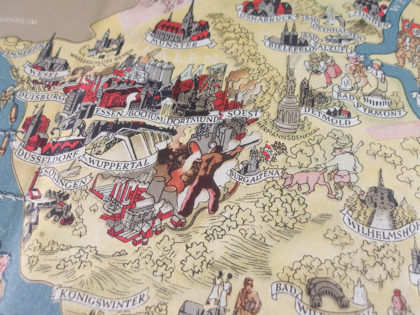 plan carte vinage allemagne