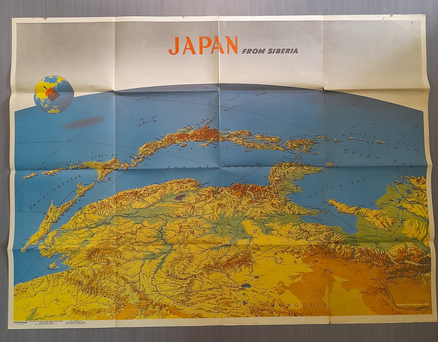 plan vintage japon siberie