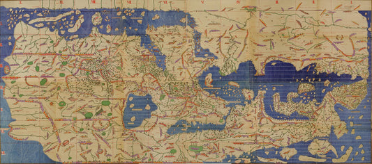 Carte du Monde du Livre de Roger par Al-Idrissi