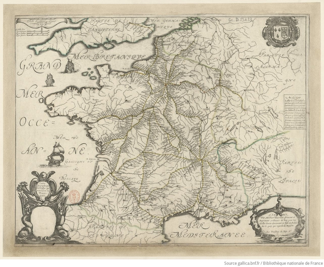 Des cartes de France anciennes aux cartes modernes : évolutions et Histoire