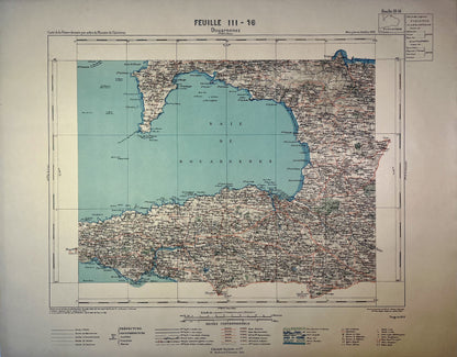 Achat carte ancienne de Douarnenez