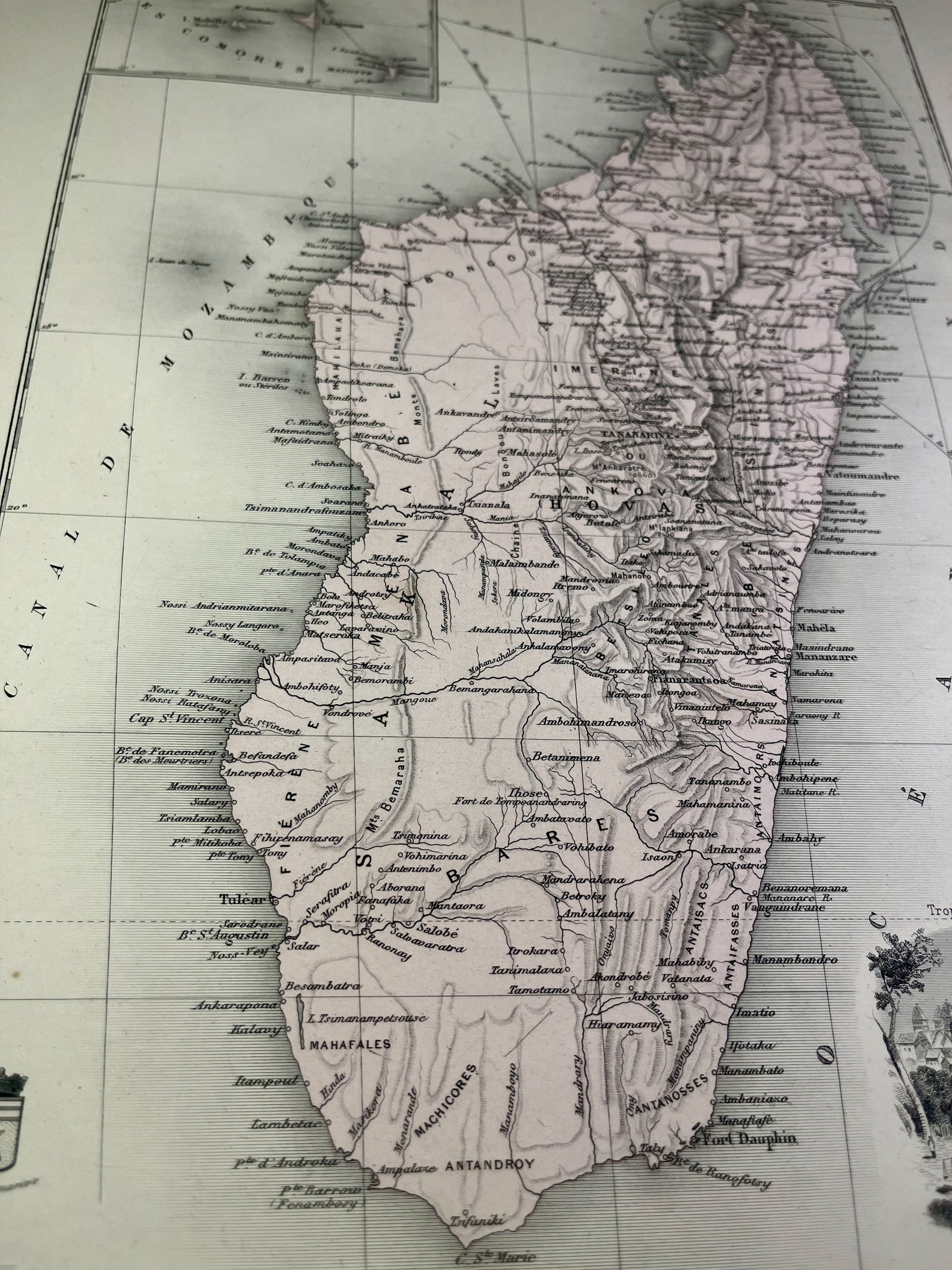 Achat carte de Madagascar