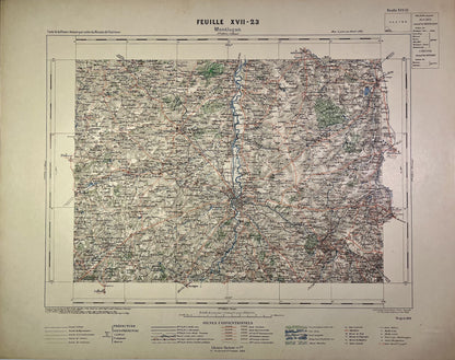 Achat carte ancienne de Montluçon