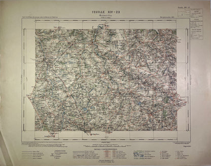 Achat carte ancienne de Montmorillon