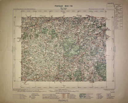 Achat carte ancienne de Mortagne-au-Perche