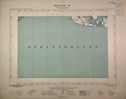 Achat carte ancienne de la Pointe de l'Espiguette