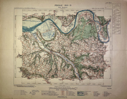 Achat carte ancienne de Pont-Audemer