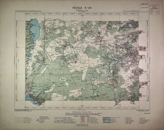 Achat carte ancienne de Saint-Médard-en-Jalles