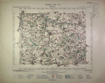 Achat carte ancienne de Montdidier