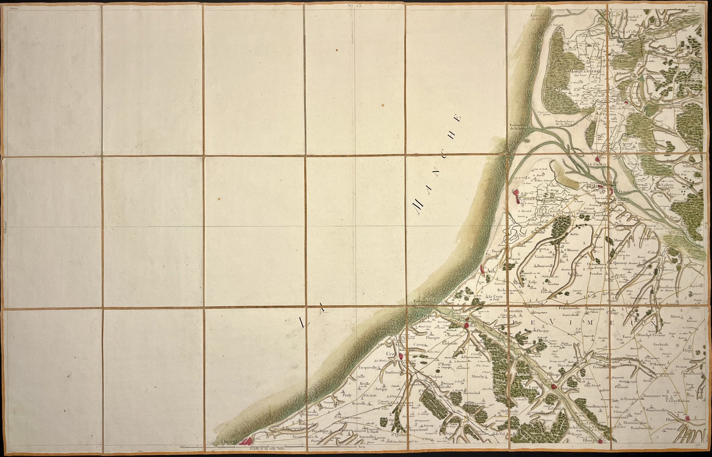 Achat carte Cassini Baie de Somme