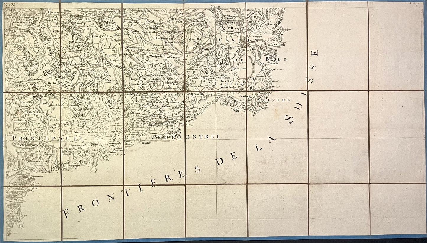 Achat carte Cassini Bale