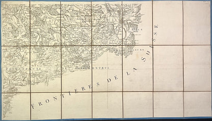 Achat carte Cassini Bale