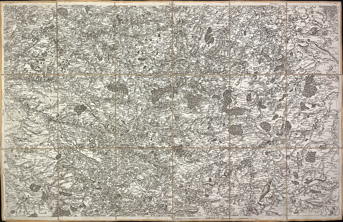 Achat carte Cassini Cholet Bressuire Mortagne