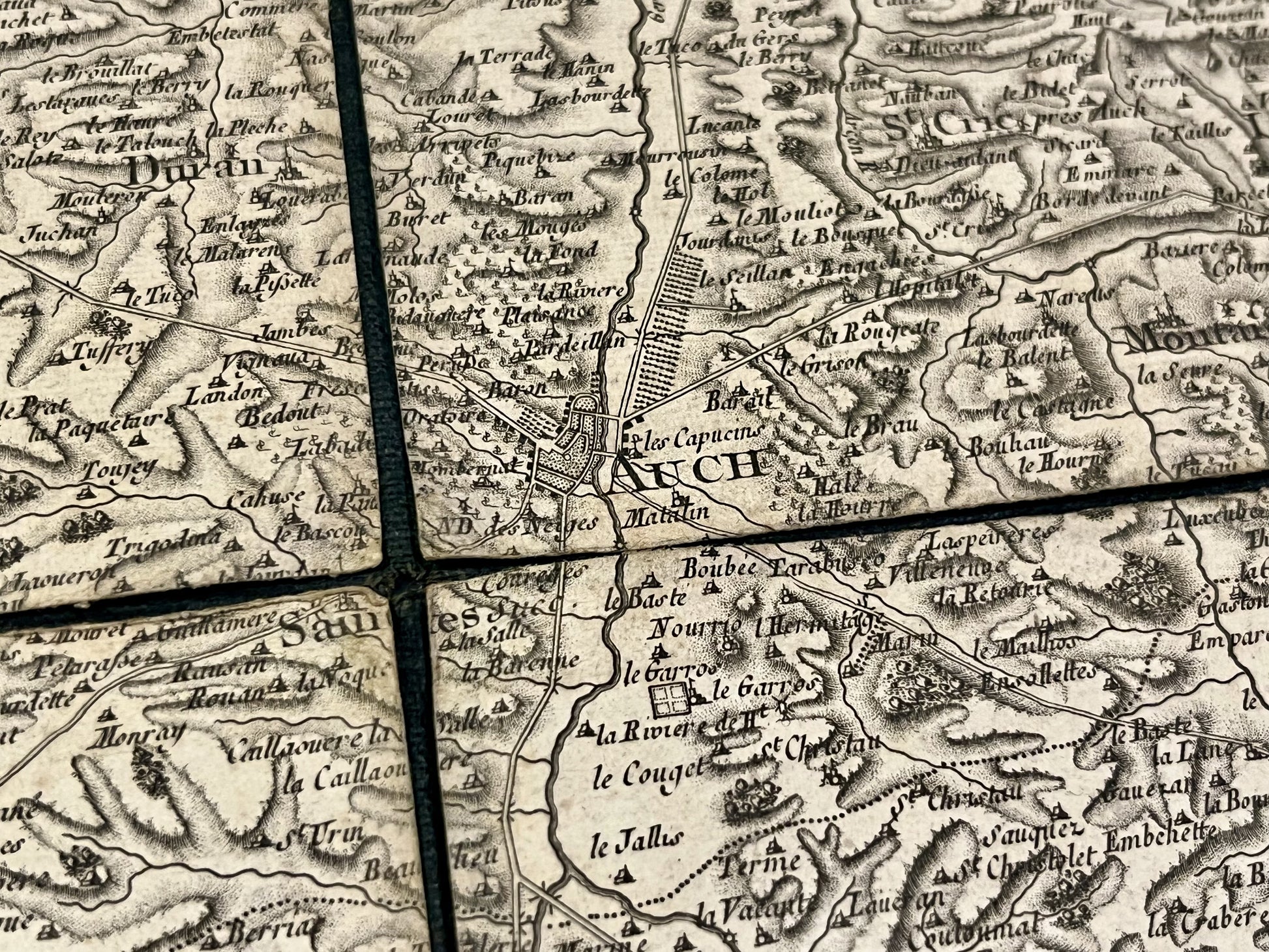 Achat carte Cassini Gers ancienne