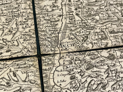 Achat carte Cassini Gers ancienne