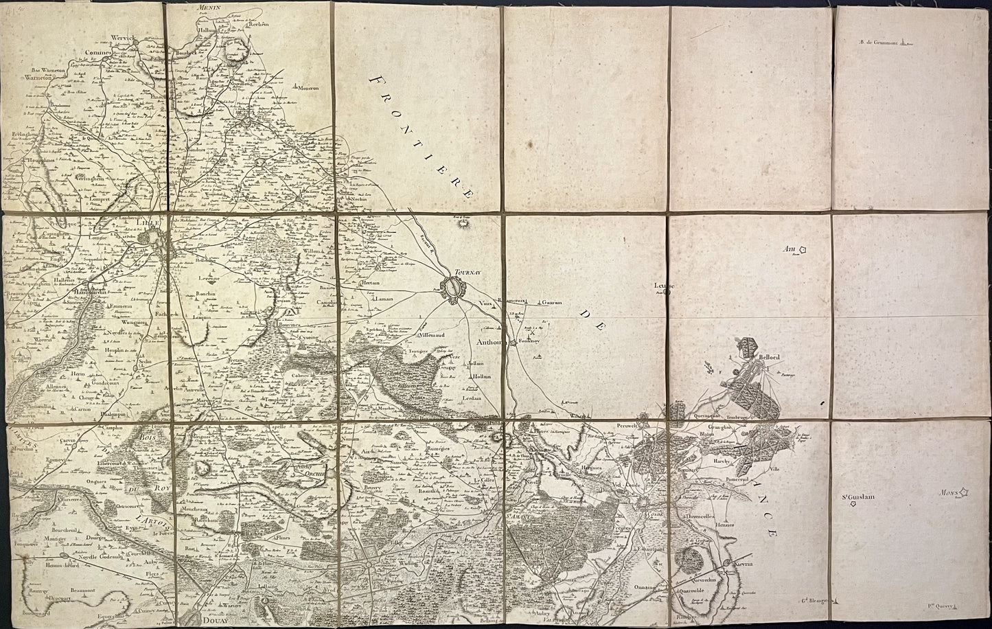 Achat carte Cassini Lille