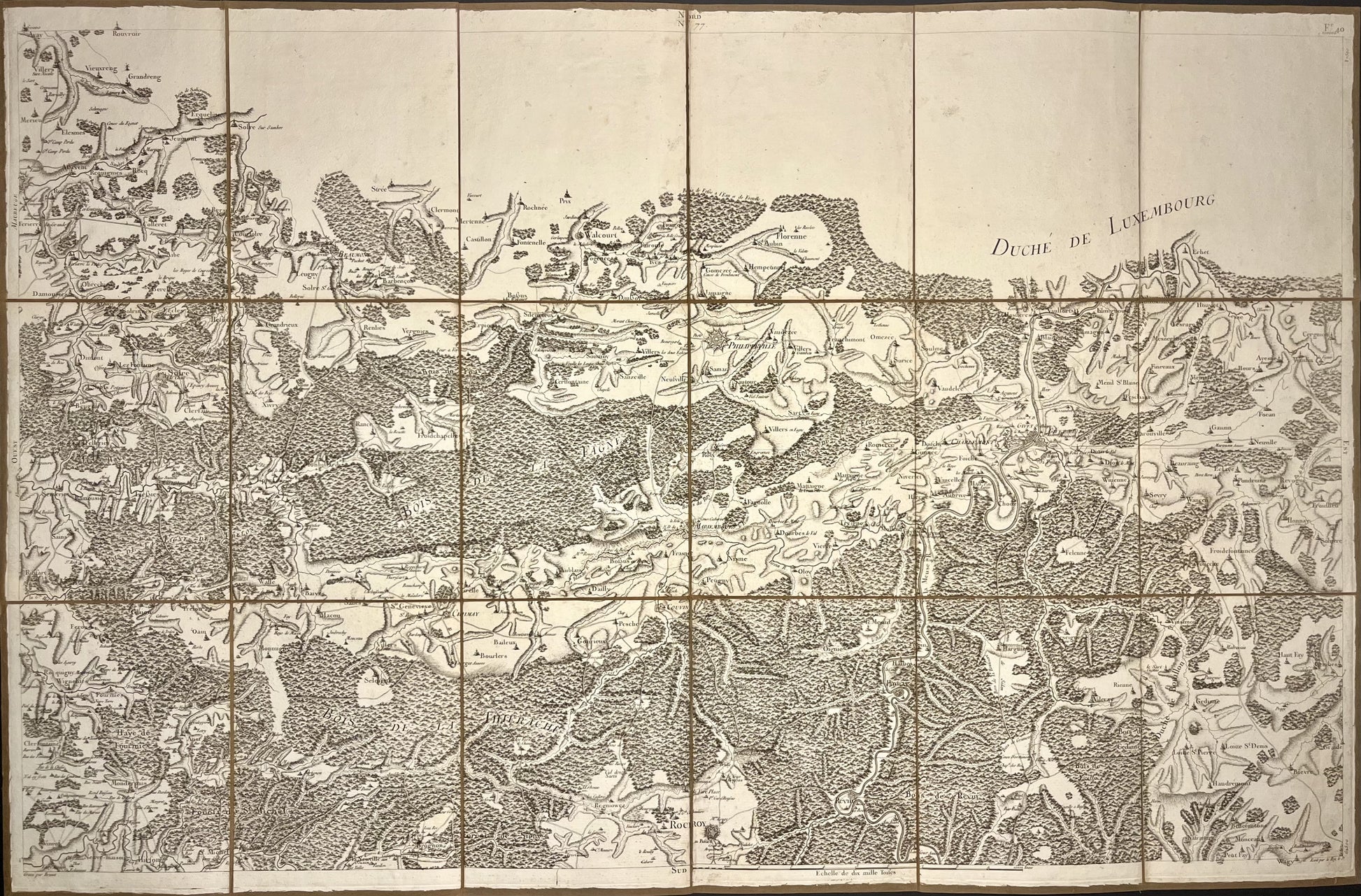 Achat carte Cassini Rocroi