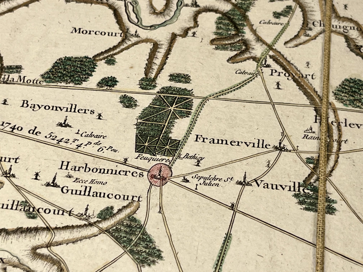 Achat carte Cassini Somme Picardie