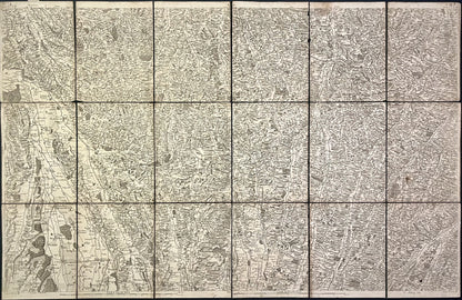 Achat carte Cassini ancienne Auch Gers