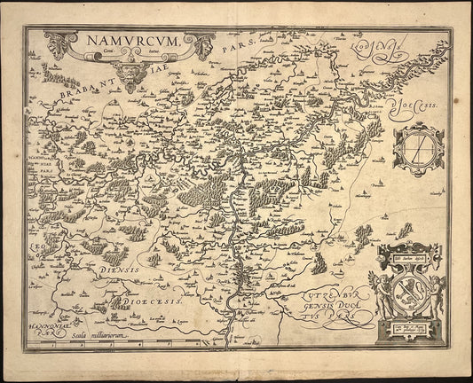 Achat carte Comte de Namur