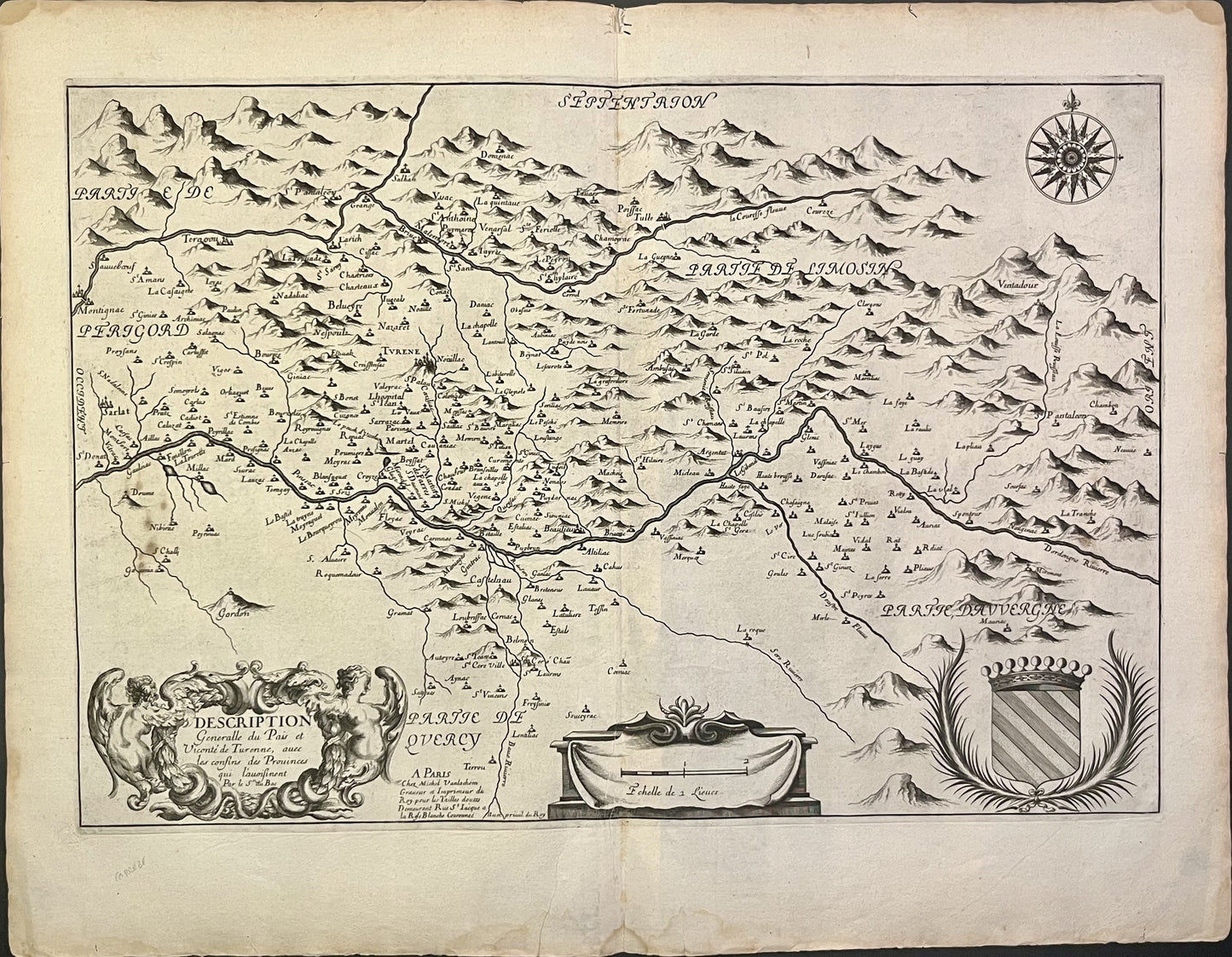 Achat carte Vicomte de Turenne