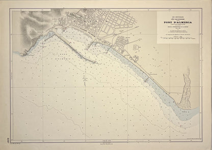 Achat carte ancienne Almeria Espagne
