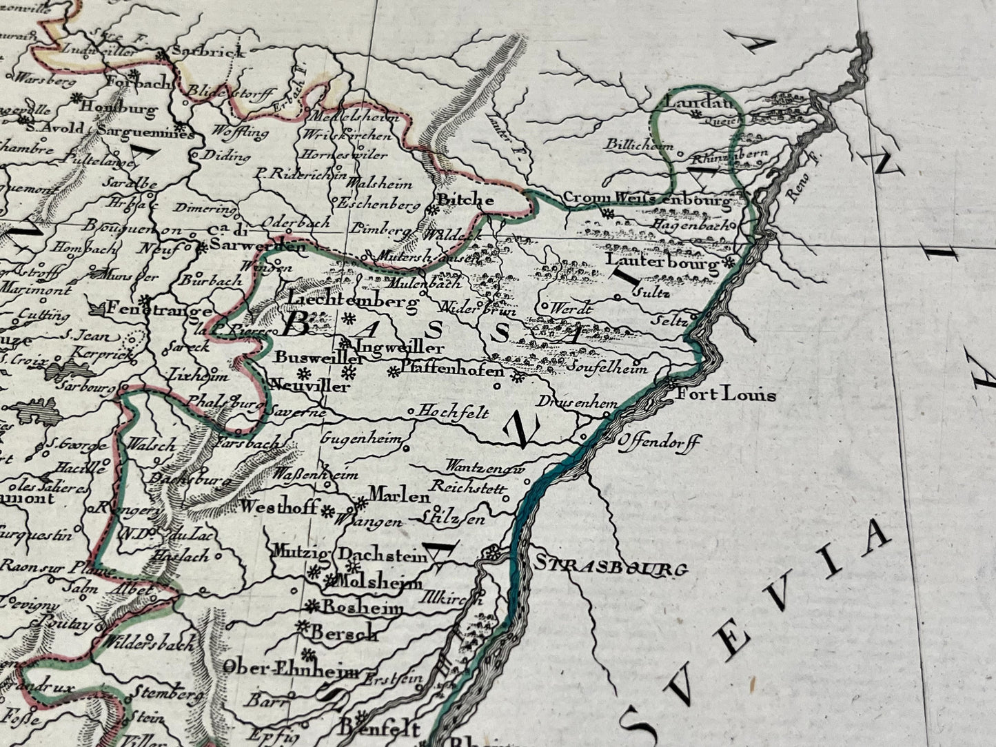 Achat carte ancienne Alsace Lorraine