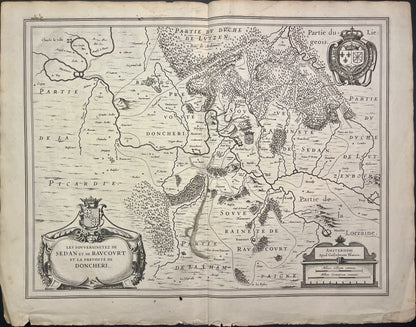 Achat carte ancienne Ardennes Sedan