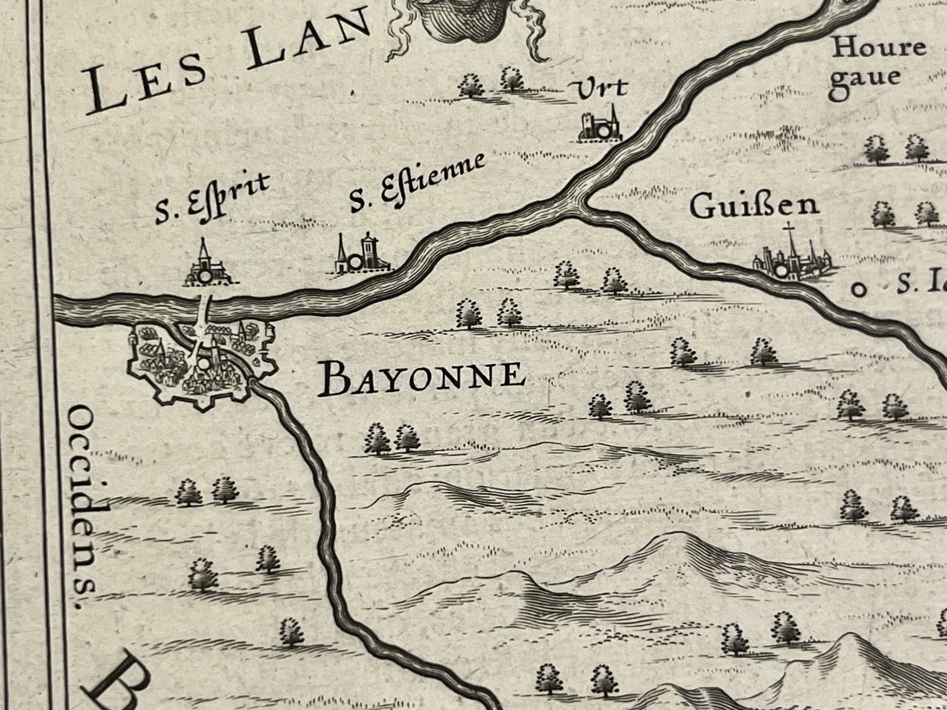 Achat carte ancienne Bearn