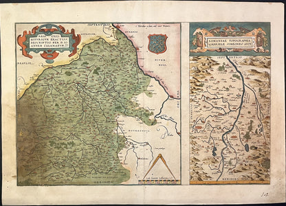 Achat carte ancienne Berry Auvergne