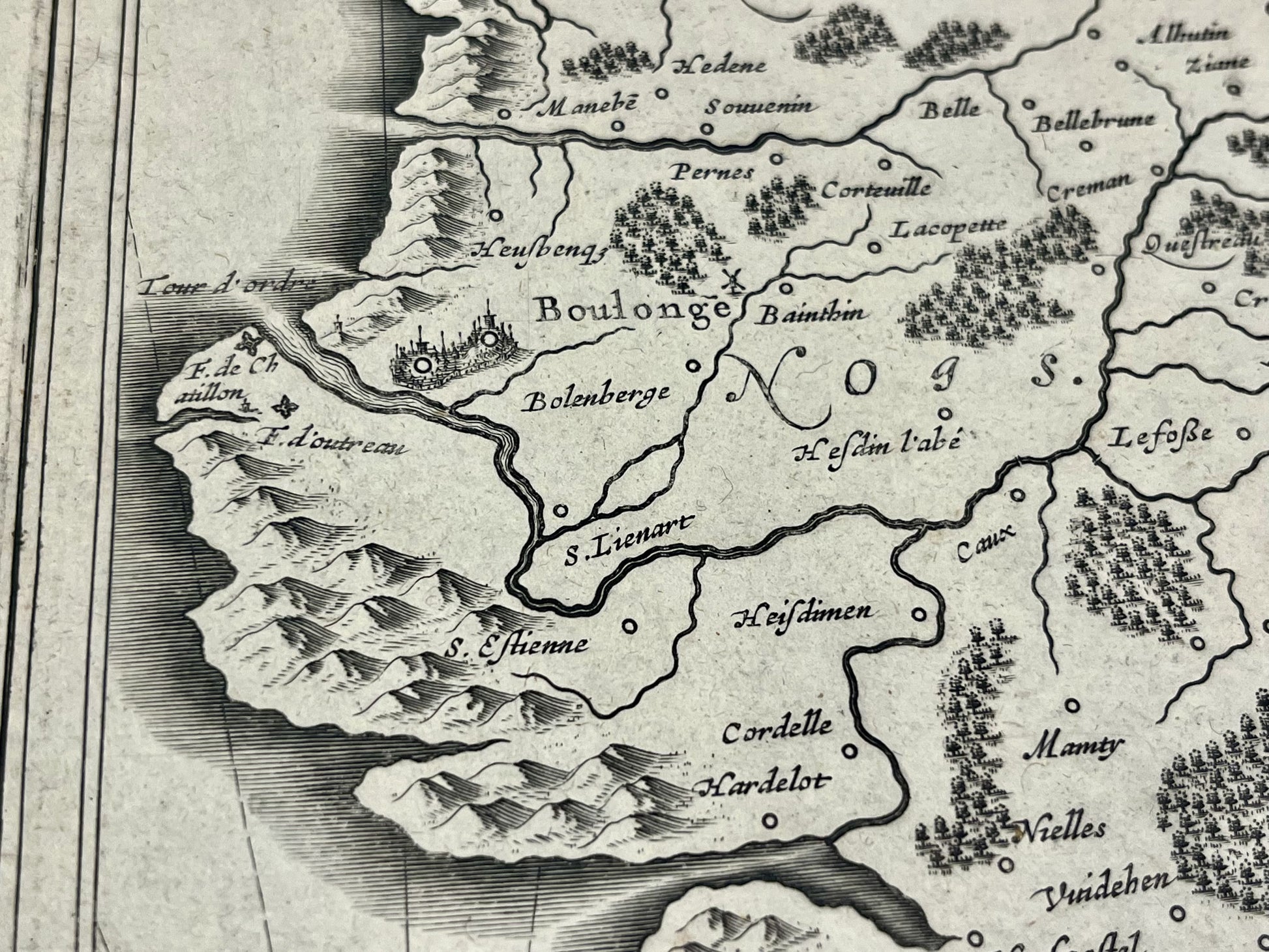 Achat carte ancienne Boulogne-sur-Mer